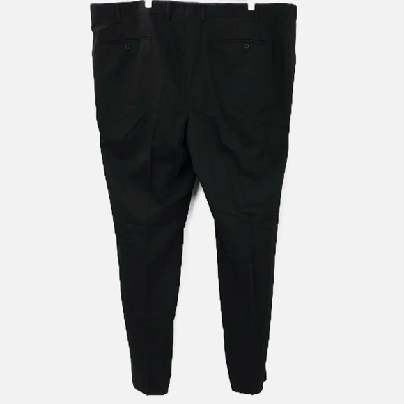 The Savile Row Strand Suit Pants in Black - NWOT - Size 46 Waist (Pants Only) - Picture 3 of 5